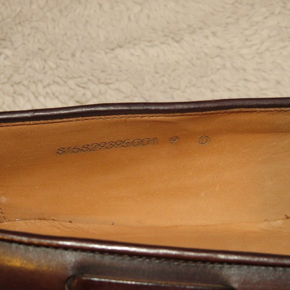 Ralph Lauren Purple Label Luther Brown Burnished Calfskin Loafer 9D NWB $1250 - Picture 9 of 12